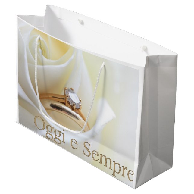 Sacs cadeaux pour les Mariages italiens (Devant Angle)