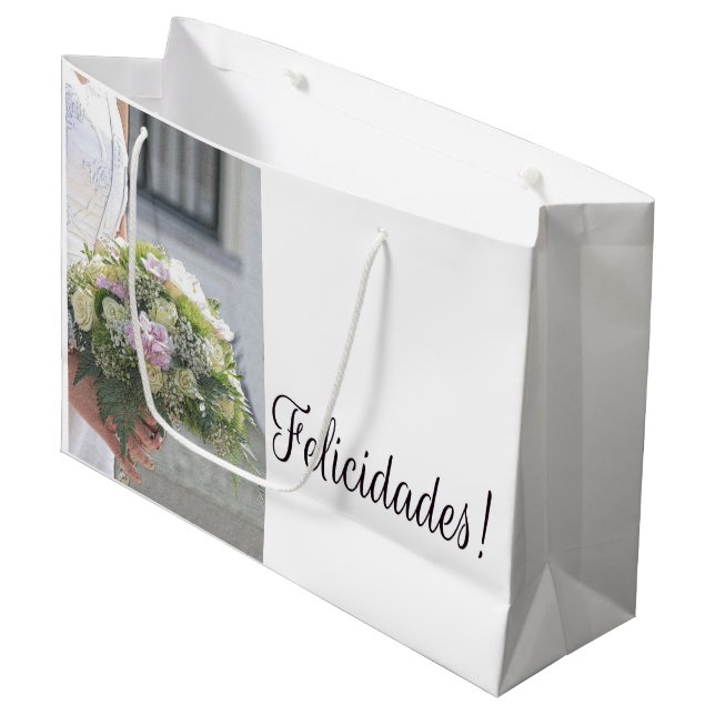 Sacs cadeaux pour Mariages espagnols (Devant Angle)