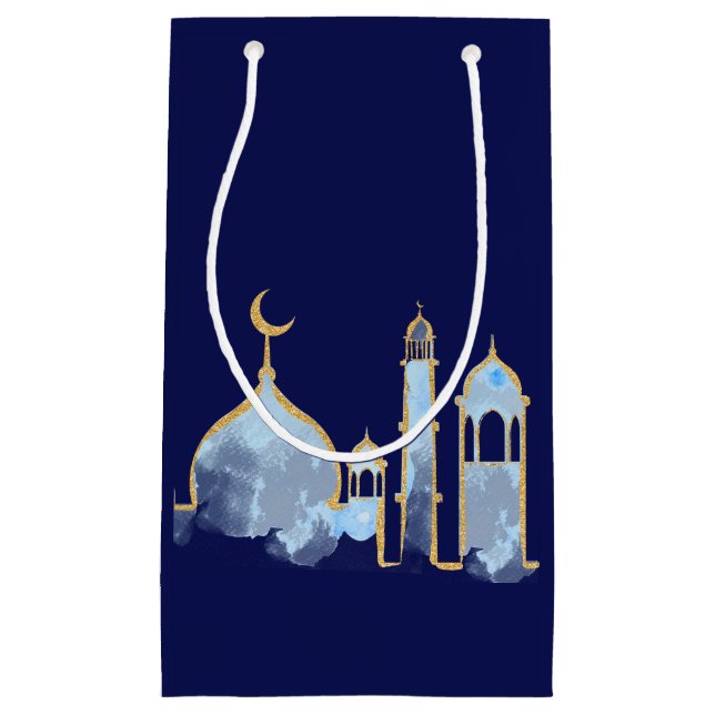 Sacs Cadeaux Thème des Nuits Arabes (Devant)
