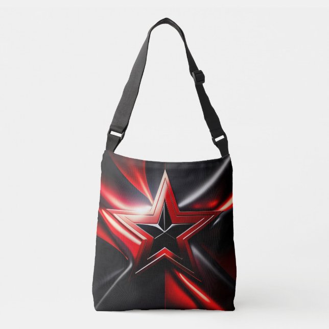 Sacs carrossables Black Red Star (Devant)