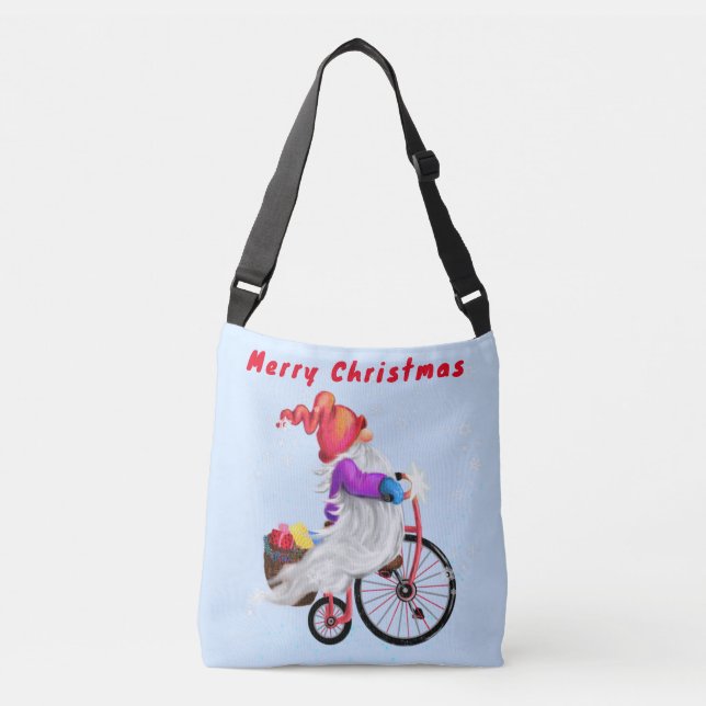 Sacs croisés de Noël avec cadeaux (Devant)