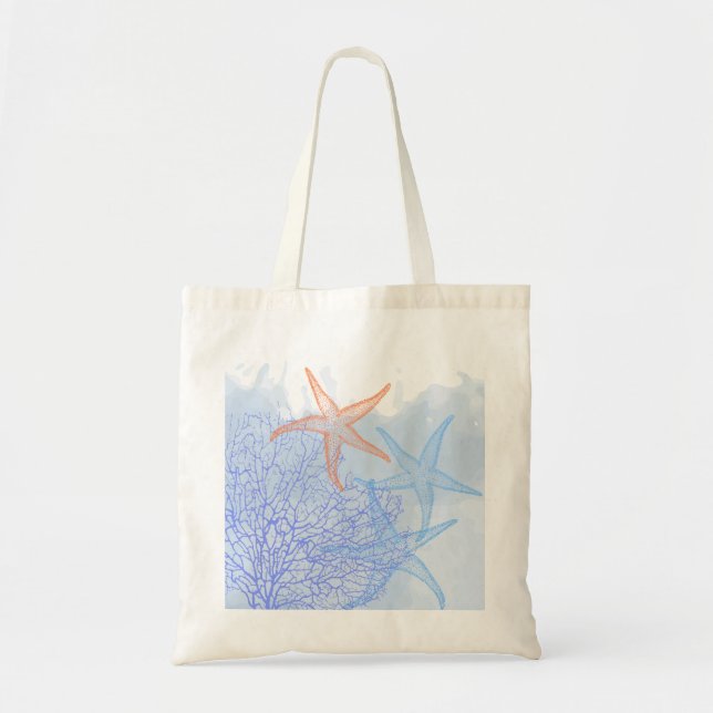 Sacs de bienvenue Coral/étoile de mer/Orange/ Bleu (Devant)