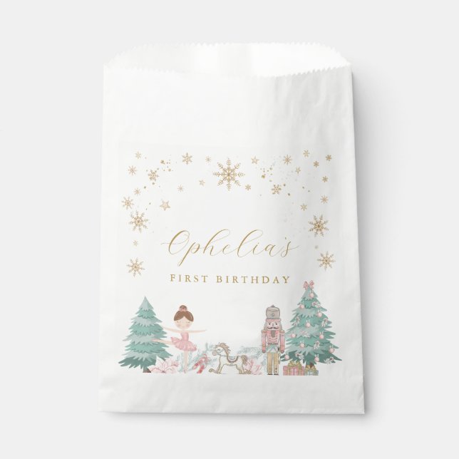 Sacs de cadeaux de fête d'anniversaire de ballet C (Devant)