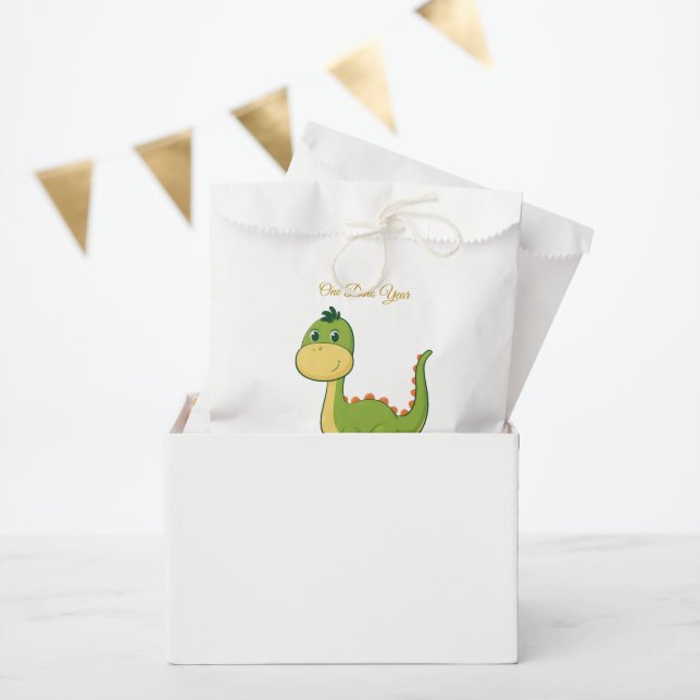 Sacs de cadeaux de fête d'anniversaire de dinosaur (Fête)