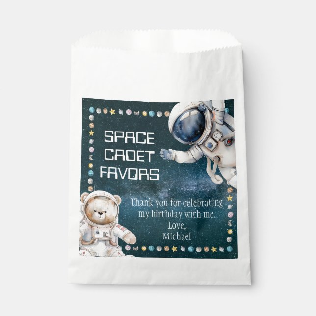 Sacs de cadeaux de fête d'anniversaire pour l'espa (Devant)