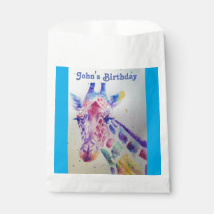 Sacs de cadeaux de fête pour animaux de zoo de gir
