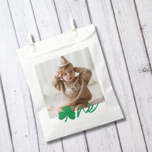 Sacs de cadeaux personnalisés en forme de trèfle p (Créateur téléchargé)
