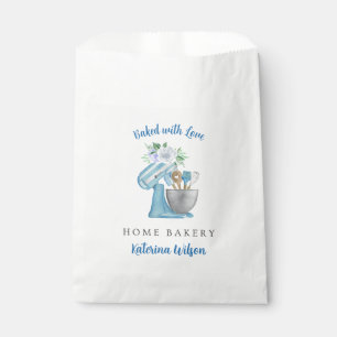 Sacs de faveur de boulangerie à domicile floraux b