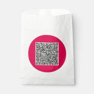Sacs de faveur de code QR personnalisés Votre conc