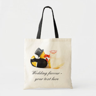 Sacs de faveur de mariage avec canards