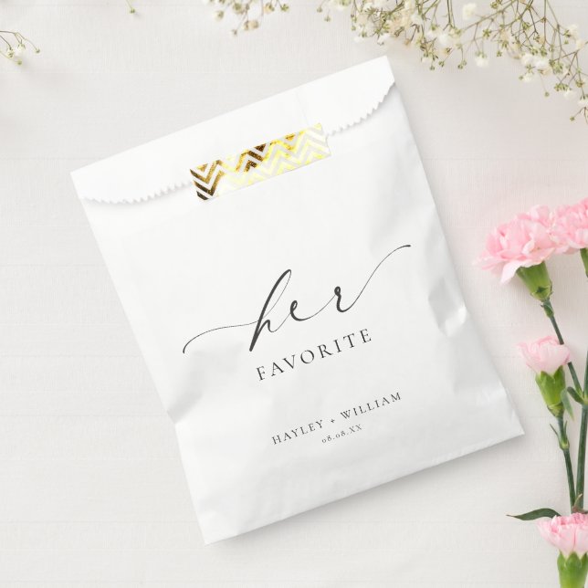 Sacs de Faveur d'Ellesmere Ses Préférés (Scellé)