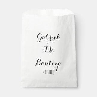 Sacs de faveur Mi Bautizo - Personnaliser