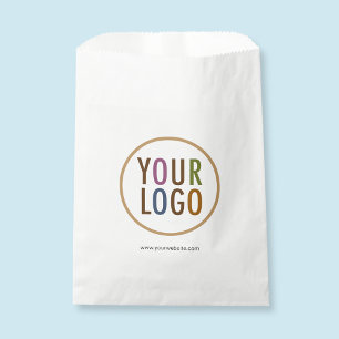 Sacs de faveur personnalisés avec logo d'entrepris