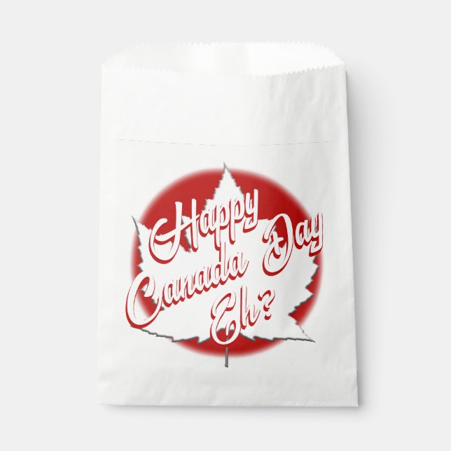 Sacs de faveur personnalisés Canada Sacs-cadeaux C (Devant)