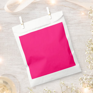 Sacs de Faveur Personnalisés Rose Néon – En Gros &