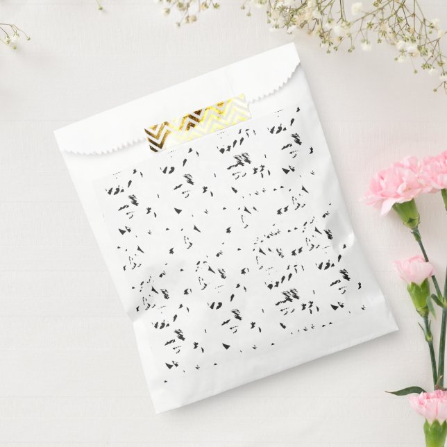 Sacs de Faveurs Monochromes Modernes | Cadeau de F (Scellé)