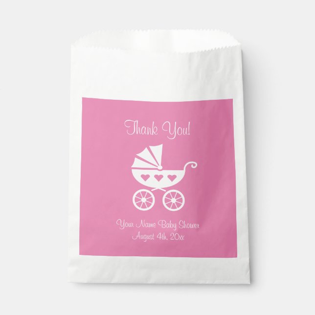 Sacs de fête pour cadeaux de douche de bébé person (Devant)