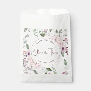 Sacs de friandises floraux magnifiques