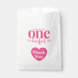 Sacs de friandises Little Miss Onederful