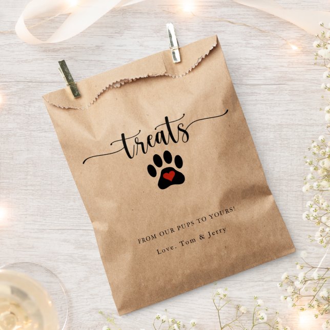 Sacs de friandises pour chien (Coupé)