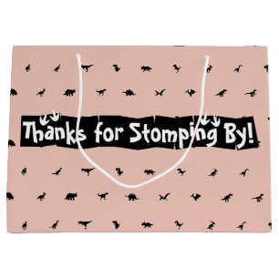 Sacs de la fête de Dinosaur de Pêche : Dino noir I