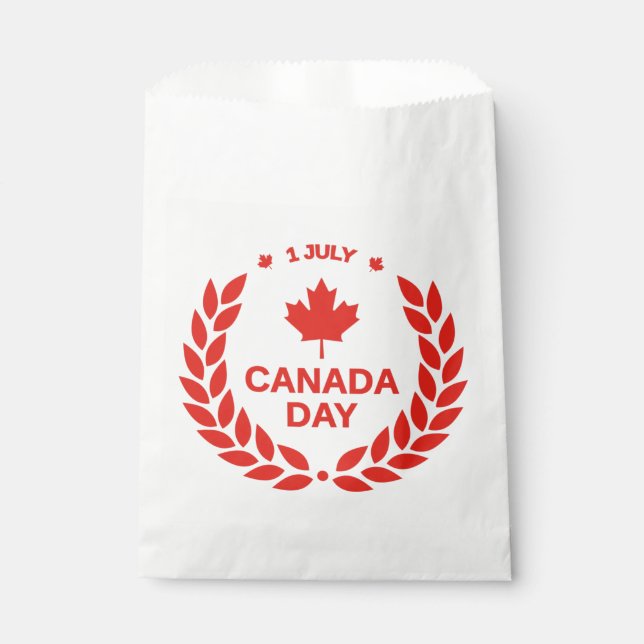 Sacs de la Fête du Canada (Devant)