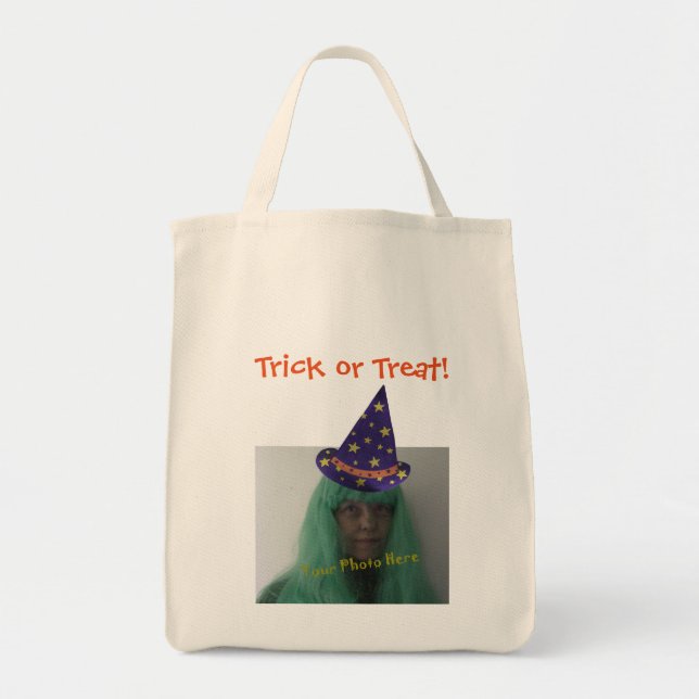Sacs de l'Assistant Halloween personnalisées (Devant)