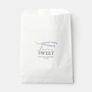Sacs de mariage Favor Lavender