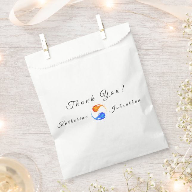 Sacs de mariage-Moderne-Twin Flames- (Coupé)