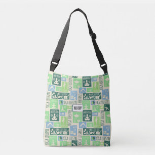 Sacs de monogramme personnalisés Motif Yoga
