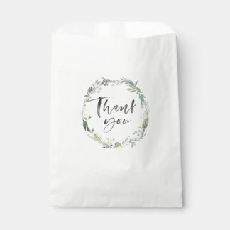 Sacs de papier Favoriser le mariage du feuillage v