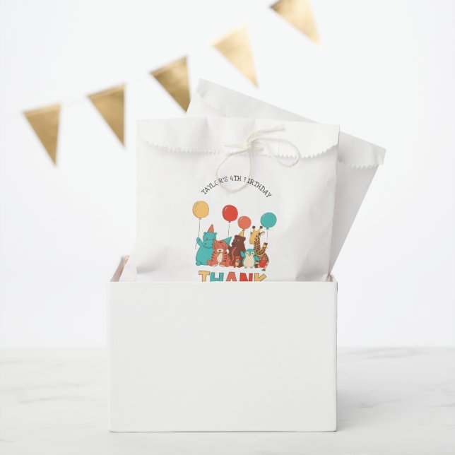 Sacs de Remerciement pour Animaux de Fête  (Fête)