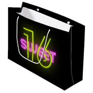 Sacs de shopping en papier Spécial Sweet Sixteen 1