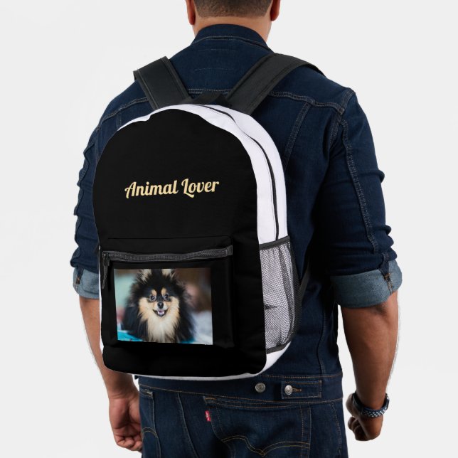 Sacs de style avec texte amateur d'animaux et imag (Insitu (Modèle))
