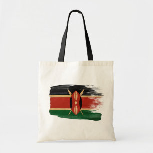 Sacs de toile de drapeau du Kenya