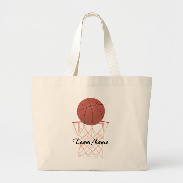 Sacs de toile de nom de l'équipe de basket-ball cu (Devant)