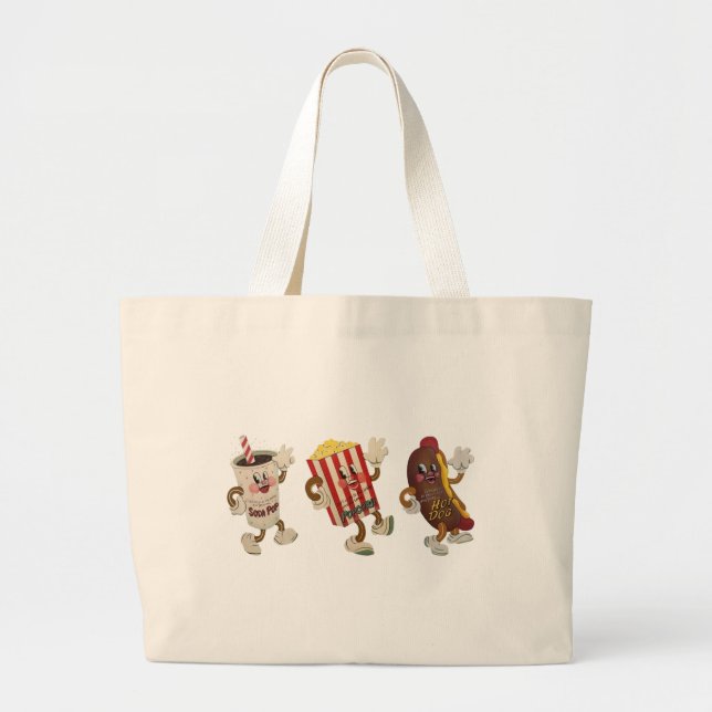 Sacs de trio de casse-croûte de théâtre (Devant)