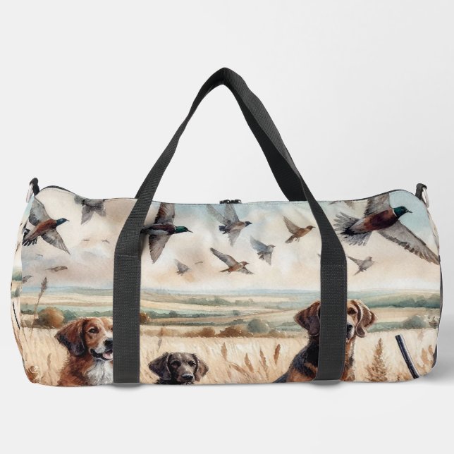 Sacs de voyage pour chiens de chasse et canards (Recto)