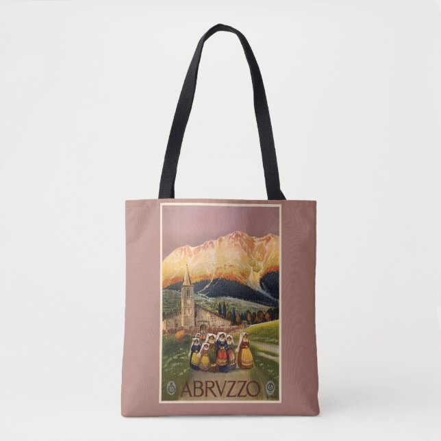 Sacs de voyage vintage Abrvzzo Italie (Devant)