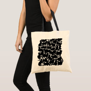 Sacs d'Halloween Sac fourre-tout Chat noir