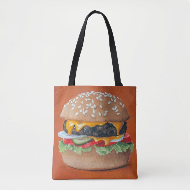 Sacs d'illustration d'hamburger (Devant)