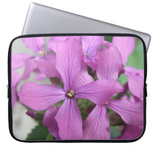 Sacs d'ordinateur portable Fleur sauvage violet