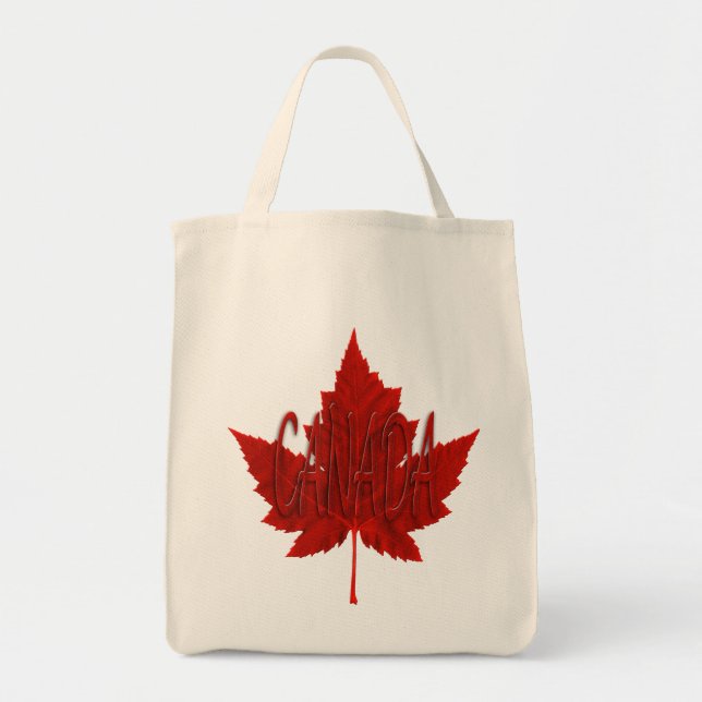 Sacs en feuille d'érable de Sacs fourre-tout Canad (Devant)