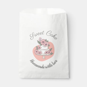 Sacs en papier avec logo de la boulangerie Sweet C