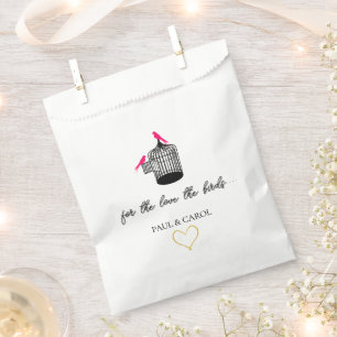 Sacs favoris de mariage personnalisés