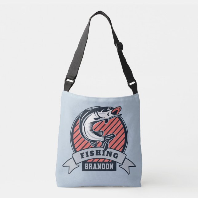 Sacs Fisher personnalisés nom et couleur (Devant)
