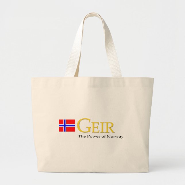 Sacs fourre-tout à logo de GeirPower (Devant)