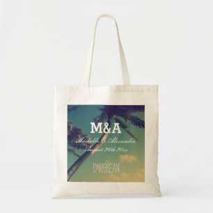 Sacs fourre-tout à mariage de plage de destinatio