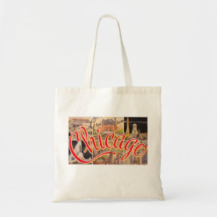 Sacs fourre-tout avec salutations de Chicago