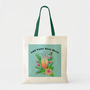 Sacs fourre-tout Boissons Colorées, Papillon et Fl